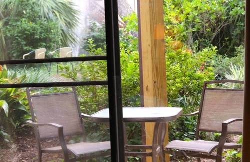 Saint Simons Island Condo | Harbour Oaks Condo Pool + Patio Walk to Pier Village