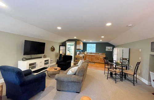 Whitefish Apartment | Large, Clean, Spacious Studio Apt Whitefish, MT. Tranquil Setting, Free Wi-fi.