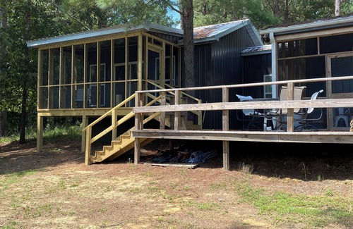 Batesville Cabin | Newly Built Cabin with a 2.5 acre Lake on 120 Acres of Private Land