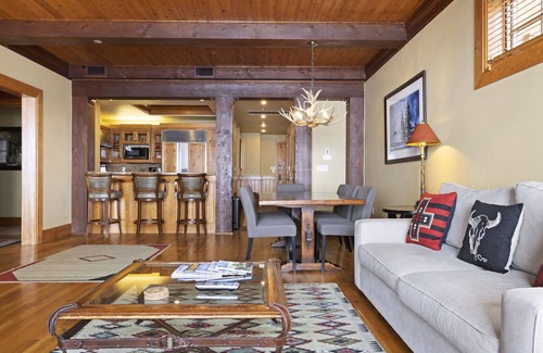 Teton Village Condo | Outpost: Crystal Springs 301 - AC & Next To Tram!