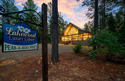 Broken Bow House | Peak A Boo Pines with Game Loft Hot Tub Fireplaces and More