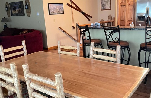 Big Sky Condo | Relax in beautiful Big Sky located just minutes from skiing and Town Square!