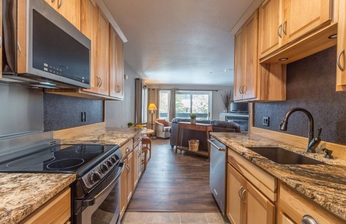 Big Sky Condo | Rustic condo w/private balcony, fireplace and close access to lifts - Stillwater Getaway