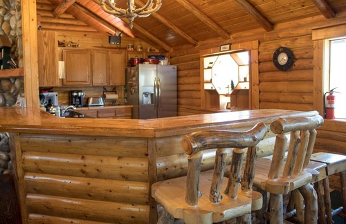 Island Park Cabin | Sportsman Cabin, 15 miles to West Yellowstone ! Hot Tub, on Snowmobile Trail.