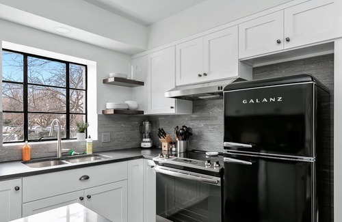 Boise Condo | This building and the apartments within could not have been restored with any more care and detail.