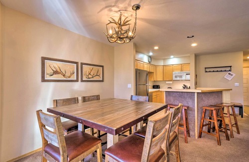 Four O'Clock House | Walk to Lifts: 'Chimney Ridge' Townhome w/Hot Tub