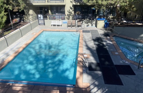 North Park City Condo | Walk to lifts from this stylish condo! Edelweiss Escape w/Hot Tub Pool!