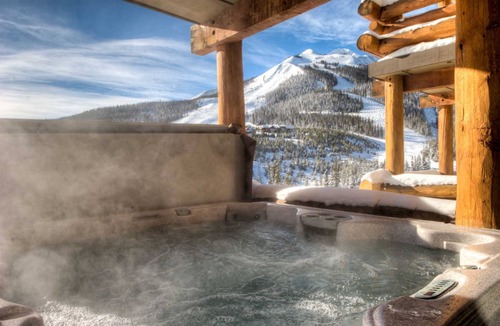 Saddle Ridge House | 1 of a Kind Slopeside Saddle Ridge! Luxury 4BR+Bonus Rm, Hot Tub, Lone PeakViews