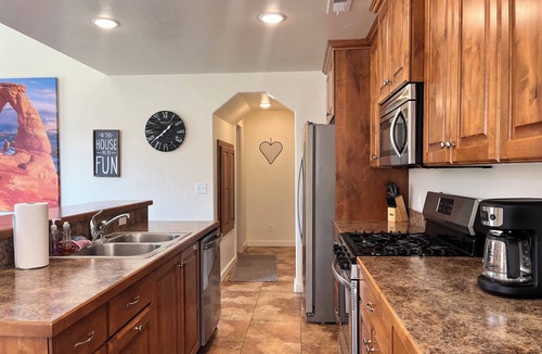 Moab South Valley House | 11A5 Steps Away from Pool with Amazing Moab Views