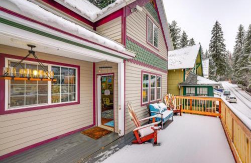 Wallace House | 13 Mi to Skiing Downtown Wallace Home with Deck