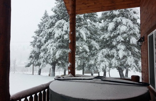 Island Park Cabin | 14 miles to Yellowstone entrance. Private HOT TUB.