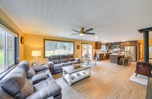 Priest River House | 153 m² House ∙ 4 bedrooms ∙ 8 guests