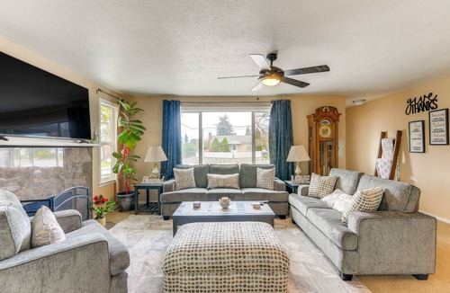 Spokane Valley House | 157 m² House ∙ 3 bedrooms ∙ 8 guests