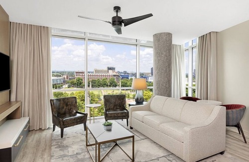 Peachtree Center Resort | 1Bed/1Bath New Resort in Downtown Atlanta Near Centennial Olympic Park!