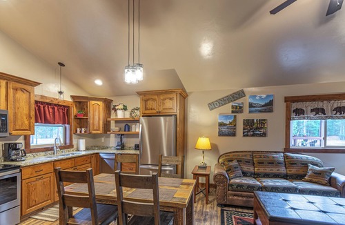 West Yellowstone Cabin | 2 Bedroom Cabin with A/C, just 5 blocks from Yellowstone!