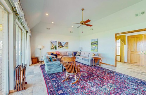 Kerrville House | 2-Story Home with Covered Patio, Balcony, Fireplace, Streaming, Great Views, W/D