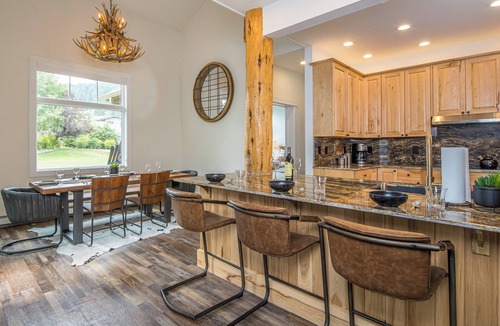Big Sky Meadow Village House | 25 Crail Ranch Spacious Home! Private Patio with Grill and Hot Tub! 15 Min Drive