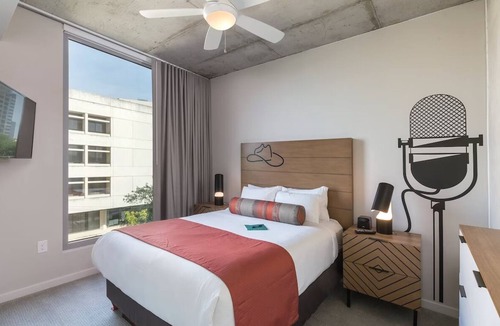 Civic District Hotel | 2BD Suite - Downtown Austin Resort Perfect for Families!