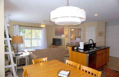 St. James Condo | 2BR/2BA Condo, Golf Course View, Southport, NC