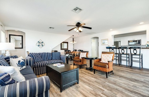 Spanish Grant House | 2nd Row Beachside w/Gulf Views, Updated Interior, 2 Decks & Easy Beach Access