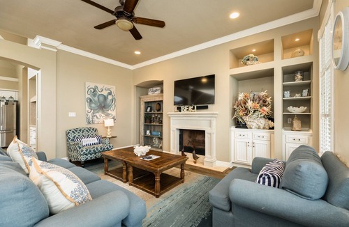 Indian Beach House | 2nd Row Dog Friendly Home w/Gulf views, Covered Deck, Close to Beach