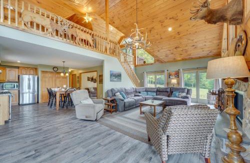 Benezette House | 3-Acre Benezette Cabin Hot Tub, Grill and Mtn View