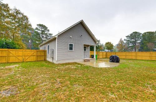 New Bern House | 3 Mi to Dtwn: Home w/Patio & Grill in New Bern