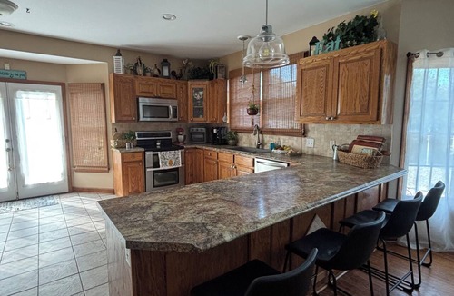 Boiling Springs House | 4-bedroom house with pool and sand volleyball court 1 mile from Gardner Webb