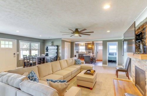 Port Clinton House | 5 Mi to Lake: Port Clinton Home w/Gazebo & Grill!