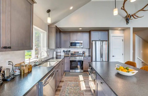 Tamarack Resort Cabin | 6-Bedroom Cabin in Beautiful Donnelly with Swim Spa & Hot Tub & Lakefront
