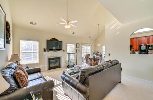Concord House | 6 Mi to Charlotte Motor Speedway: Home w/Fire Pit
