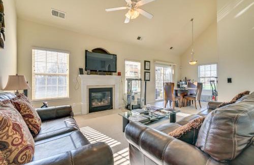 Concord House | 6 Mi to Charlotte Motor Speedway: Home w/Fire Pit