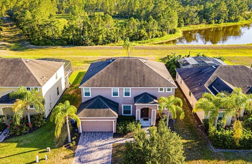Watersong Villa | 634 - Sunset Palm Villa, Pool, Spa, Water & Conservation View