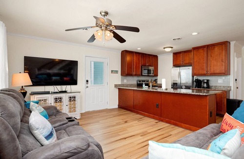 Long Beach House | A Beach Music Paradise Too: Pool, Outdoor Living Spaces Galore & Ocean Views on