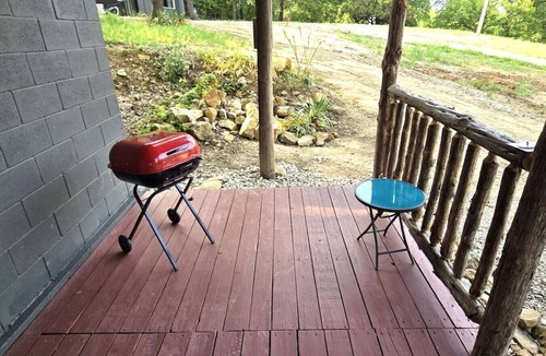 Davis Cabin | A-Frame Cabin located just minutes from Turner Falls.
