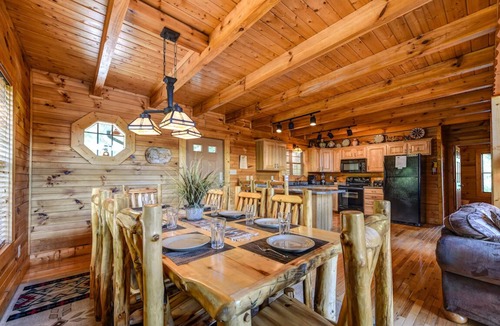 Townsend Cabin | A Majestic View III | Game Room, Hot Tub, Sauna