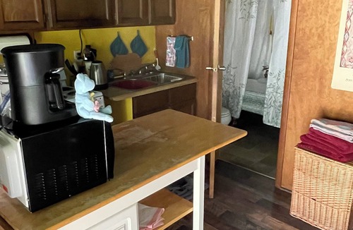 Bigfork Cabin | A Private, Cozy Cabin Near Bigfork for Two with a Clawfoot Tub