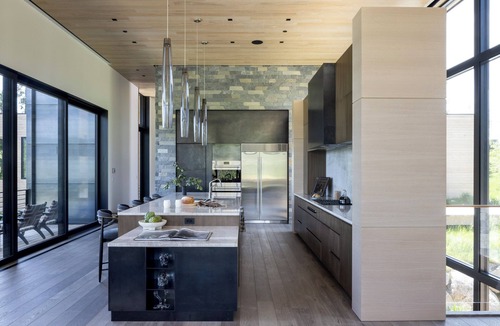 River Meadows Villa | A Secluded Aerie with Giant Views of the Tetons