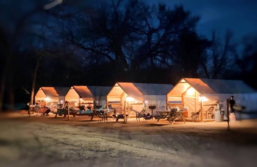 Prairie Lea RV Rental | A Son's Amazing Riverside in Kingsbury, TX
