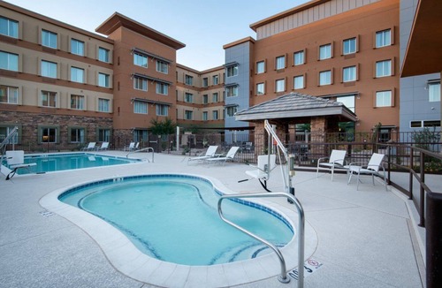 Scottsdale Apartment | Accessible King Studio Suite | Pool + Fire Pit
