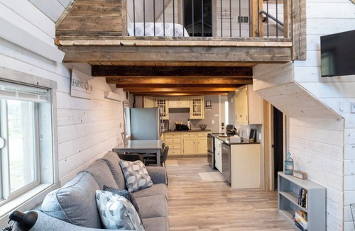 St. Anthony House | Adorable renovated Milk barn along Henry’s Fork of the Snake River.