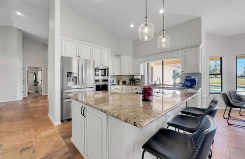 Island at Ocotillo House | Amazing Waterfront Home with Golf Views! Boat and Heated Pool/Spa