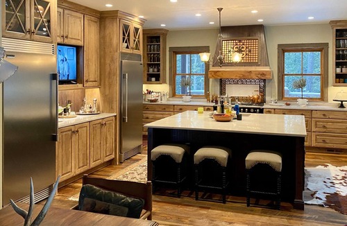 Powell County House | Aspen Hollow, Waterfront Mountain Luxe Home