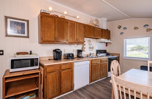 Long Beach House | At Turtle Cottage: Oceanfront Home with Spacious Deck, Close to Pier and Restaur