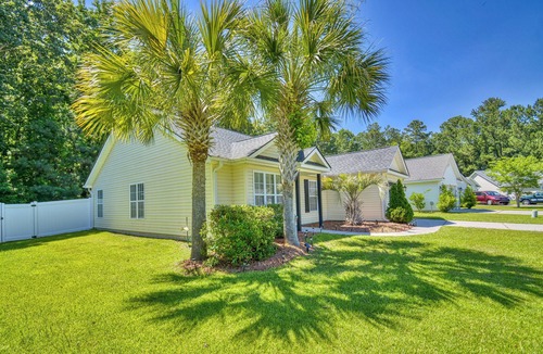 Myrtle Beach House | BEACH Getaway Golf PETS Bikers Welcome Fenced Yard