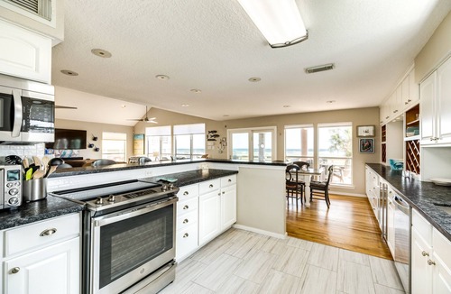 Pointe San Luis House | Beachfront Beauty w/2 Decks, No Bunk Beds, Open Plan & 220V NEMA 14-50 Charger