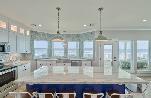 Freeport House | Beachfront Beauty with Bay Views and Boat Ramp Access