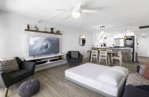Satellite Beach Condo | Beachfront Comfort: Ground-Floor Unit with Stunning Views, Heated Pool & BBQ Grill!