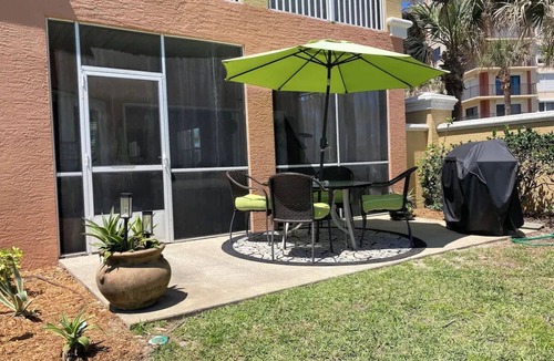 Flagler Beach Condo | Beachfront Paradise! 3 Bedrooms with hot tub and dog friendly!