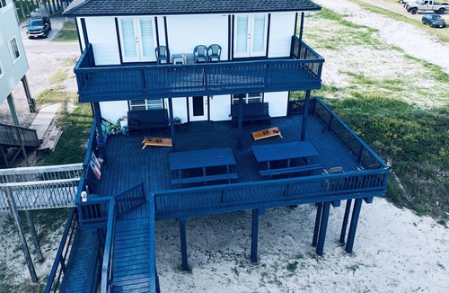 Surfside Beach House | Beachfront! with Private Access to Beach